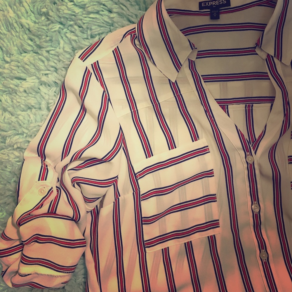 NWOT Express Portofino Shirt Sz M